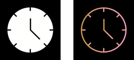 Clock Icon Design vector
