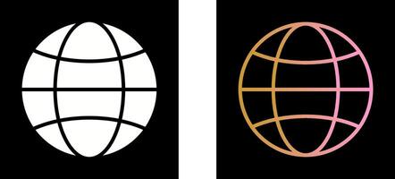 Earth Icon Design vector