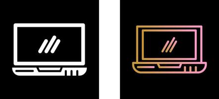 Laptop Icon Design vector