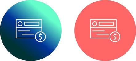 Card Payment Icon Design vector