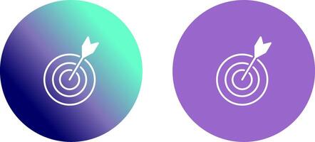 Goal Icon Design vector
