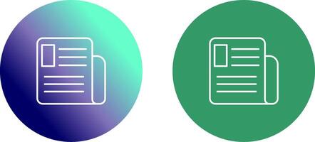 Press Releases Icon Design vector