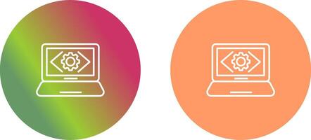 Code Optimization Icon Design vector