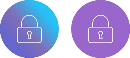 Lock Icon Design vector