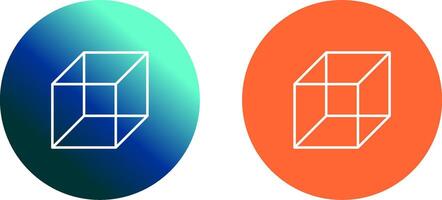 Cube Icon Design vector