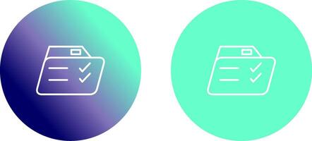 Tasks Icon Design vector