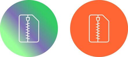 Compressed Icon Design vector