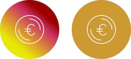 Euro Symbol Icon Design vector