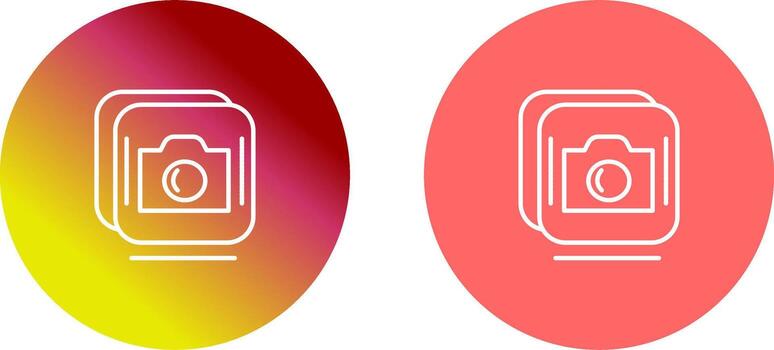 diseño de icono de cámara vector