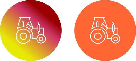 Tractor Icon Design vector