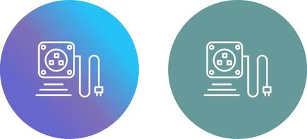 Socket Icon Design vector