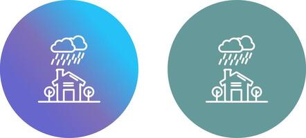 Rain Icon Design vector