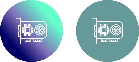 GPU Icon Design vector