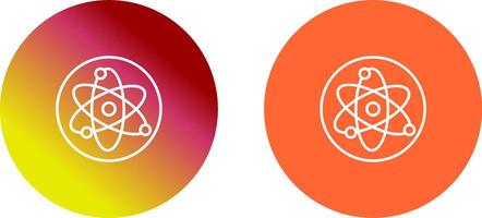 Atom Icon Design vector