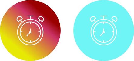 Large Clock Icon Design vector