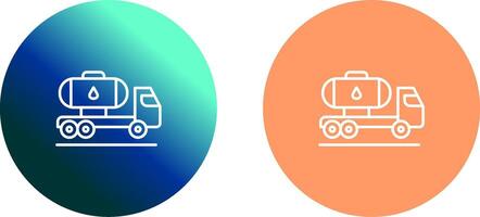 Tank Truck Icon Design vector