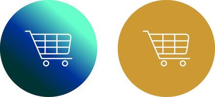 Trolley Icon Design vector