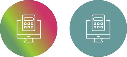 Calculator Icon Design vector