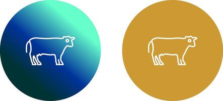 Cattle Icon Design vector