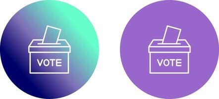 Ballot Icon Design vector