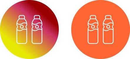 Water Bottle Icon Design vector