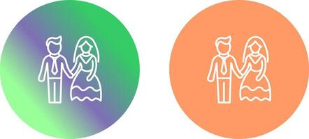 Couple Icon Design vector