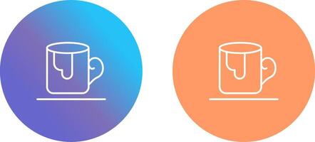 Hot Chocolate Icon Design vector