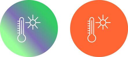 Temperature Icon Design vector