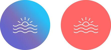 Ocean Icon Design vector