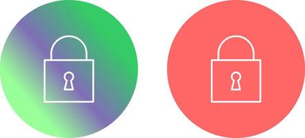 Padlock Icon Design vector