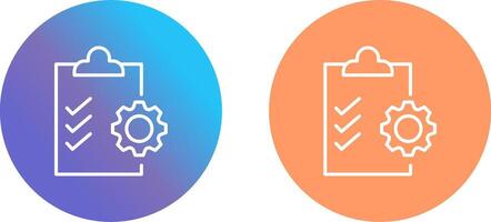 Checklist Icon Design vector