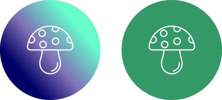 Mushroom Icon Design vector