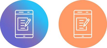 Notes Icon Design vector
