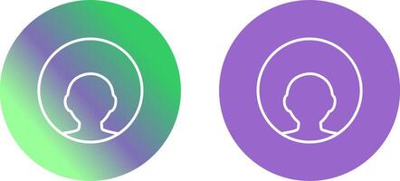 Profile Icon Design vector