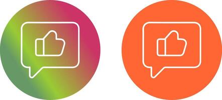 Feedback Icon Design vector