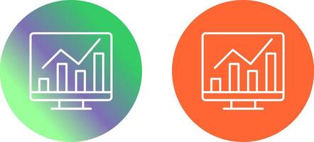 Statistics Icon Design vector