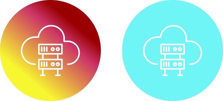 Server Icon Design vector