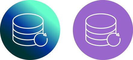 Backup File Icon Design vector