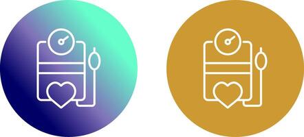 Arterial Pressure Icon Design vector