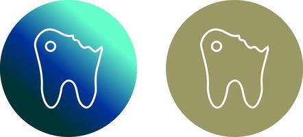 Caries Icon Design vector