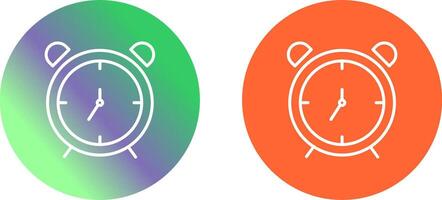 diseño de icono de reloj de alarma vector