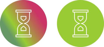 Hourglass Icon Design vector