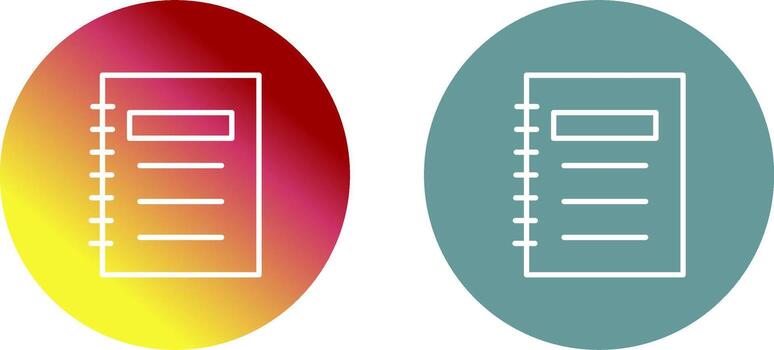 diseño de icono de nota vector