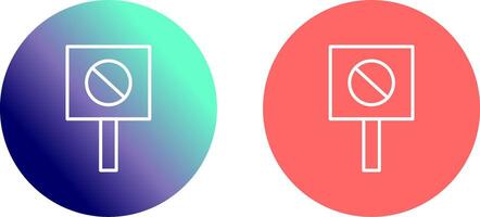 Do Not Disturb Icon Design vector
