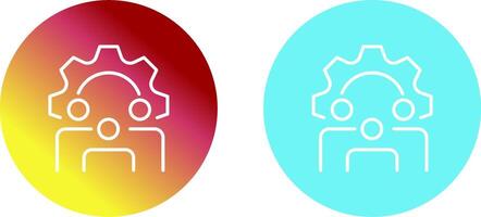 Manage Icon Design vector