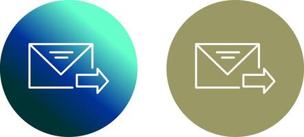 Send Message Icon Design vector