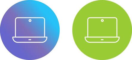 Laptop Icon Design vector