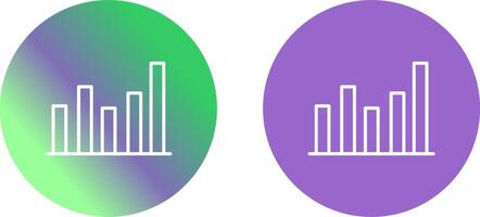 Chart Icon Design vector
