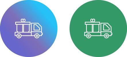 Delivery Gift Icon Design vector