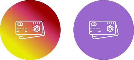 Payment Setting Icon Design vector
